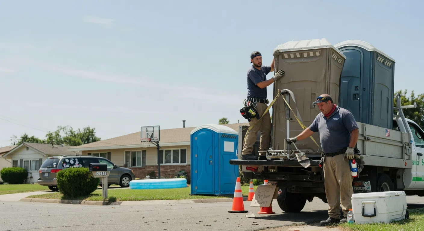 Porta Potty Rental in Amber, OK near me