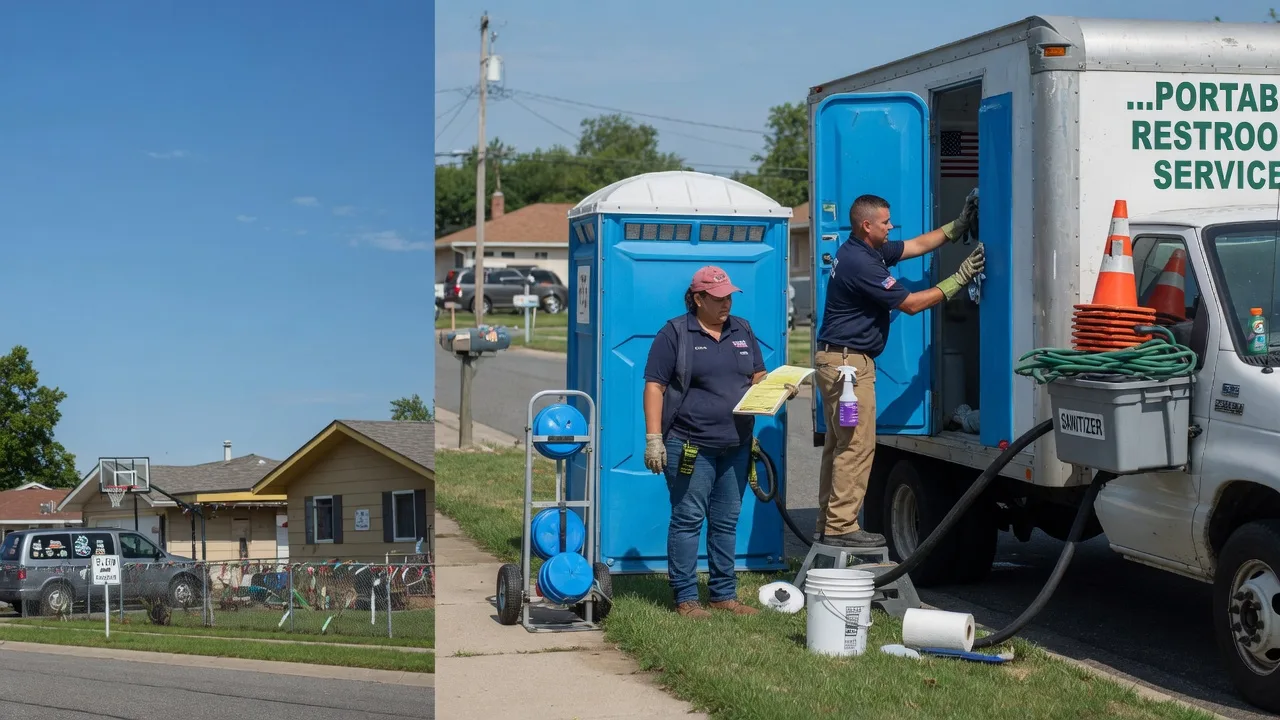 Portable Toilet Rental in Amber, OK near me